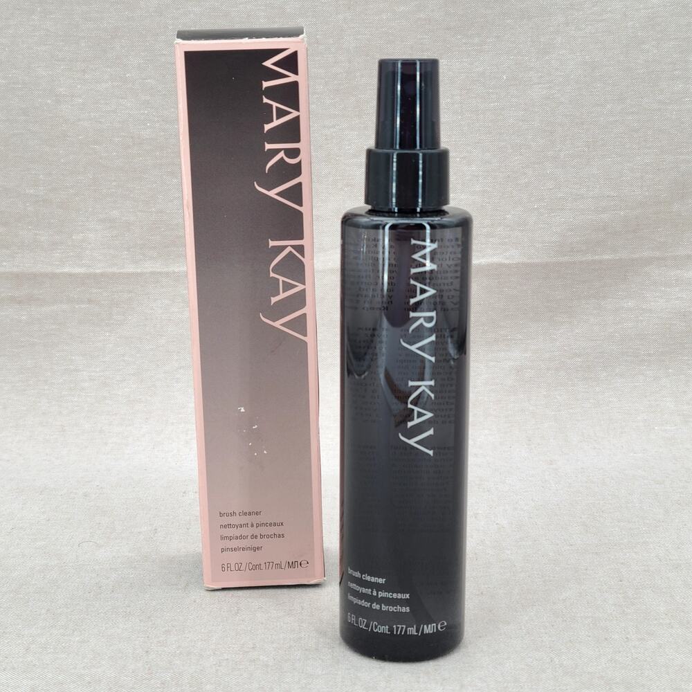 Mary Kay Brush‎ Cleaner #055903 Full Size 6 fl oz ~ New old Stock, 1 Bottle/Box